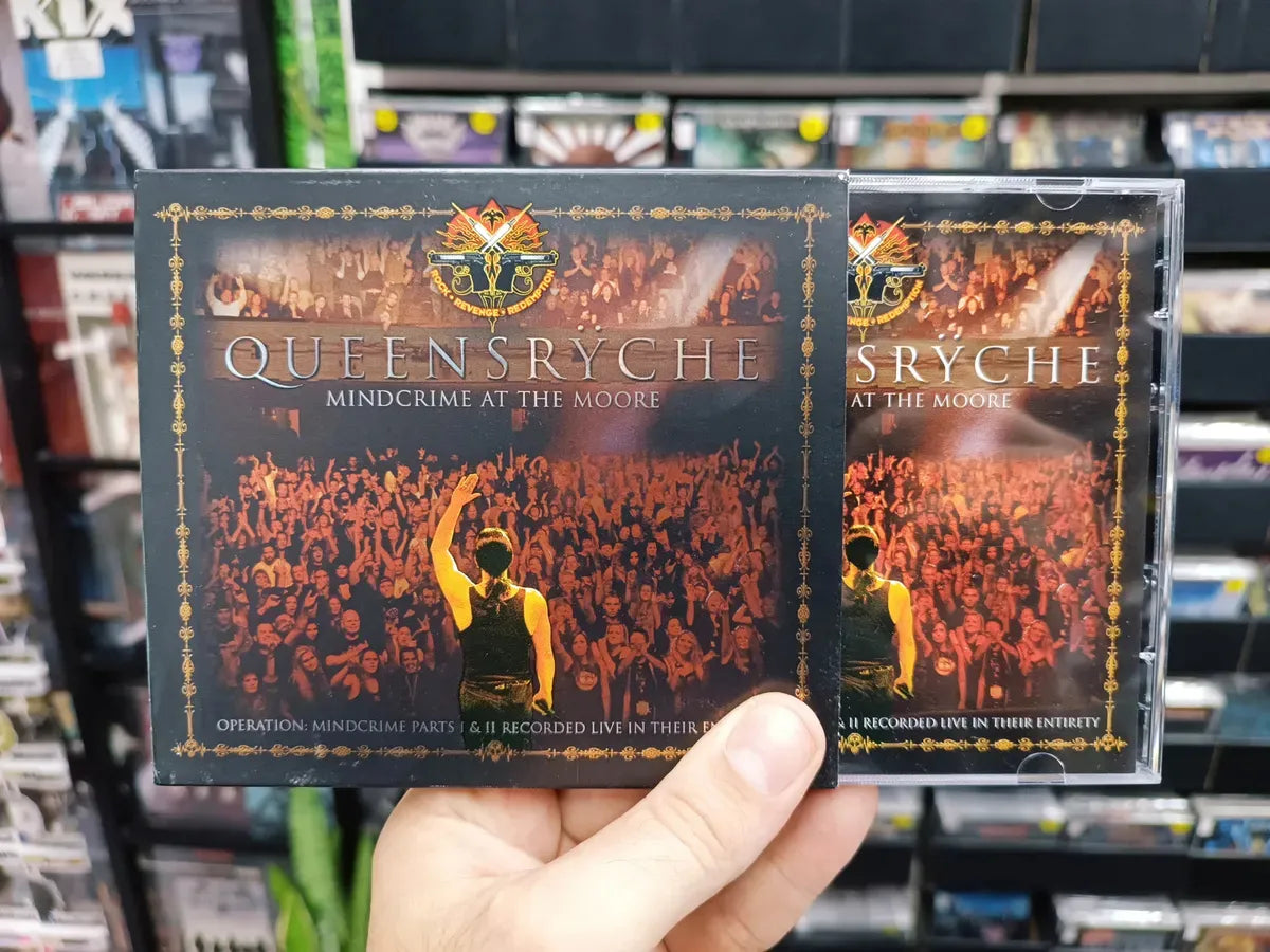 Cd Queensryche - Mindcrime At The Moore Duplo - Usado Leia