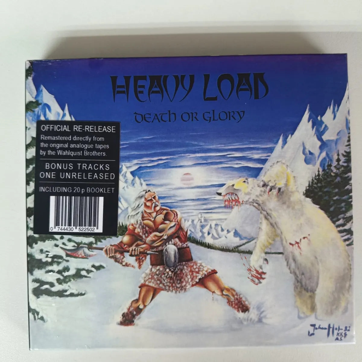 Cd Heavy Load- Death Or Glory 2019 Remaster C/bonus Digipack