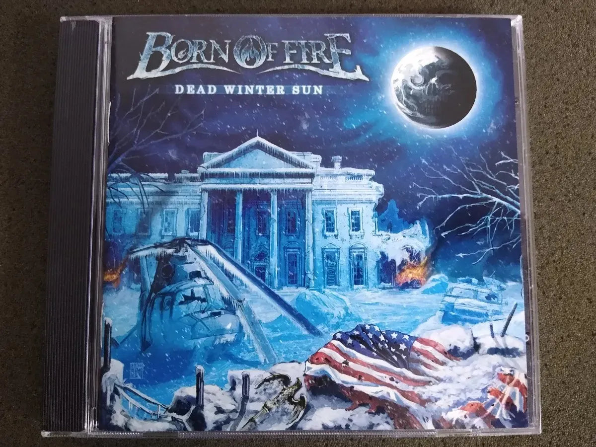 Cd - Born Of Fire  Dead Winter Sun *germany - Power Metal