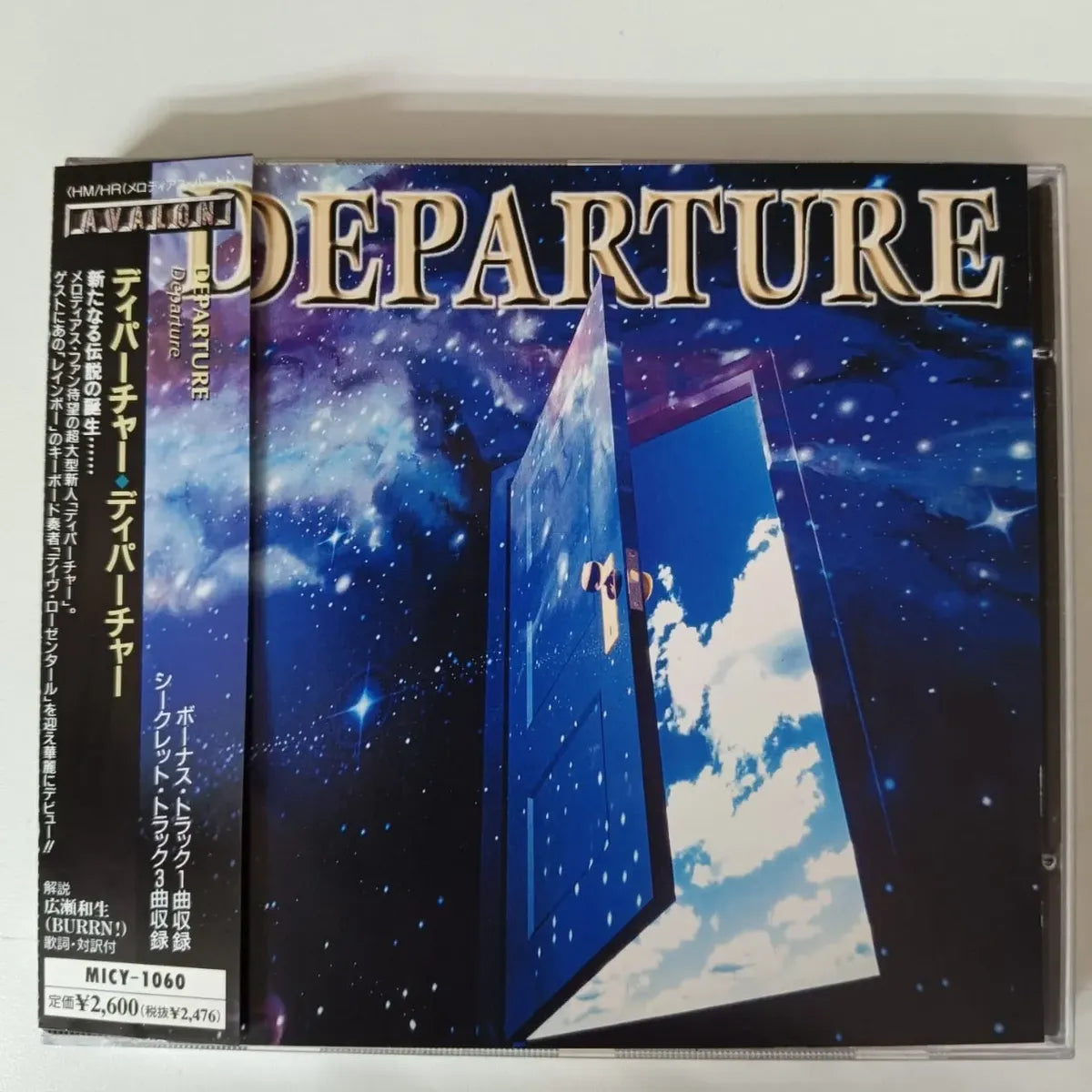 Cd Departure- Departure 2000 Hard Aor Cd Japobês C/obi Bonus