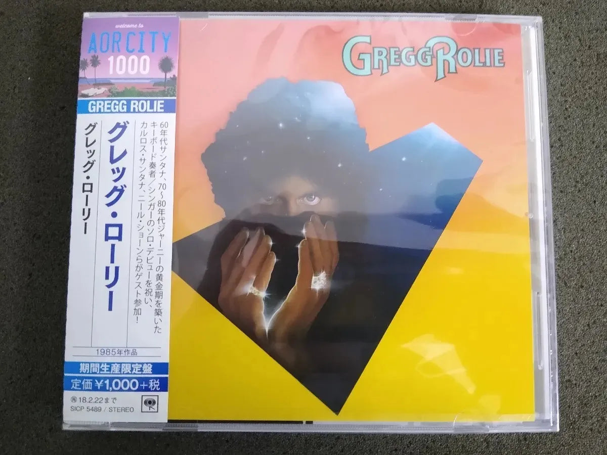 Cd - Gregg Rolie - Gregg Rolie *japonês C/obi - Aor - 2017