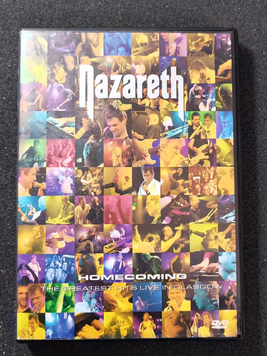Dvd - Nazareth - Homecoming - Live In Glasgow * Nac - 2002