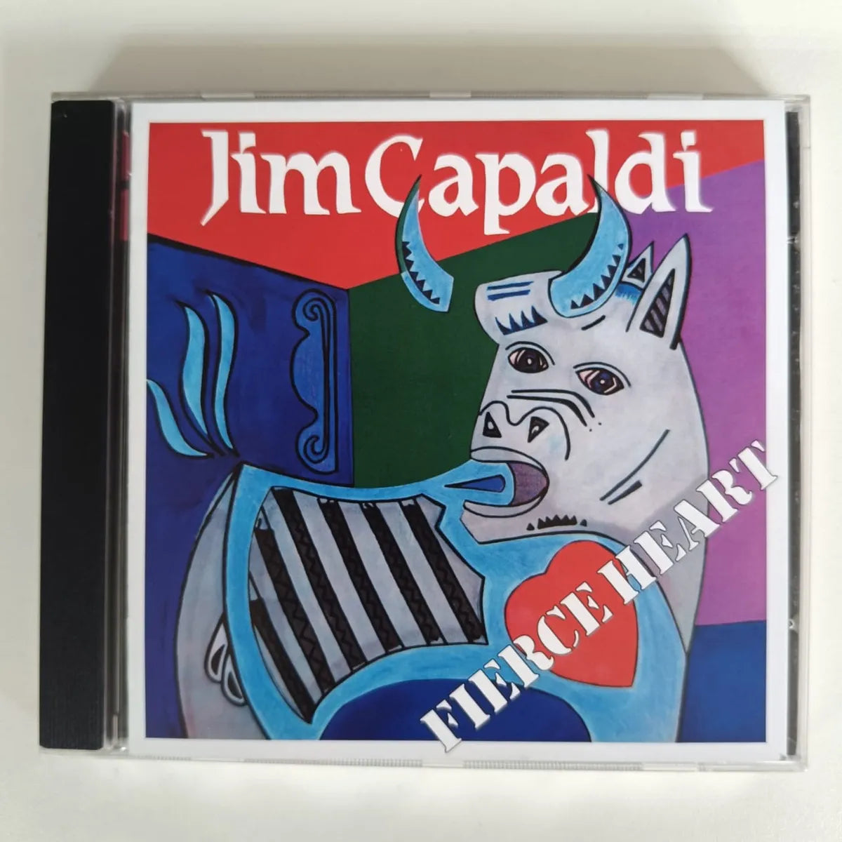 Cd Jim Capaldi - Fierce Heart 1983 Classic Rock Aor Import