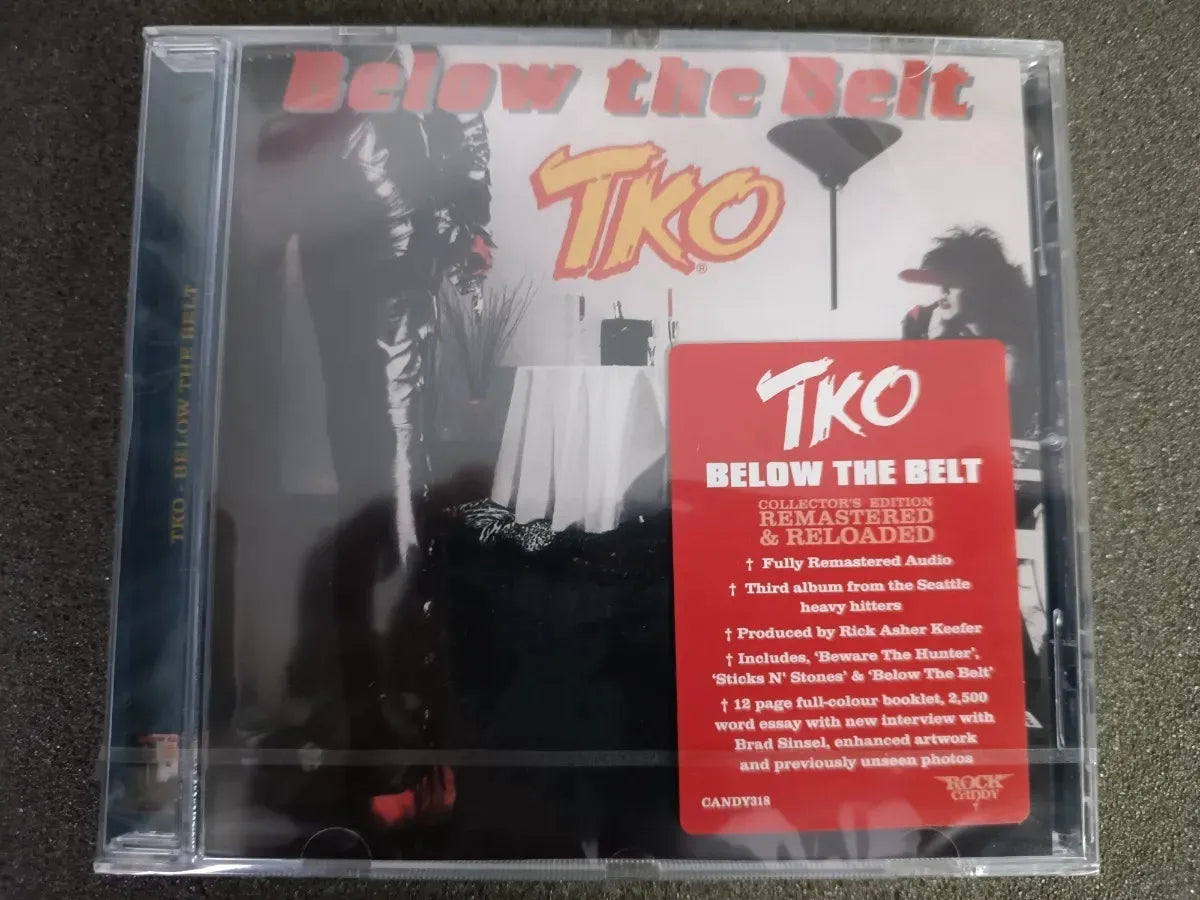 Cd - Tko - Below The Belt C/bonus * Eu - Rock Candy - Hard