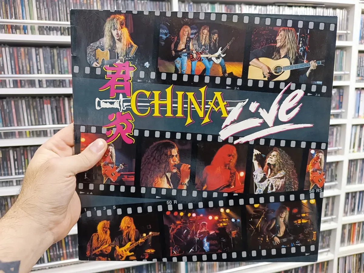 Lp China - Live * Us - Hard / Heavy - De Época - 1991