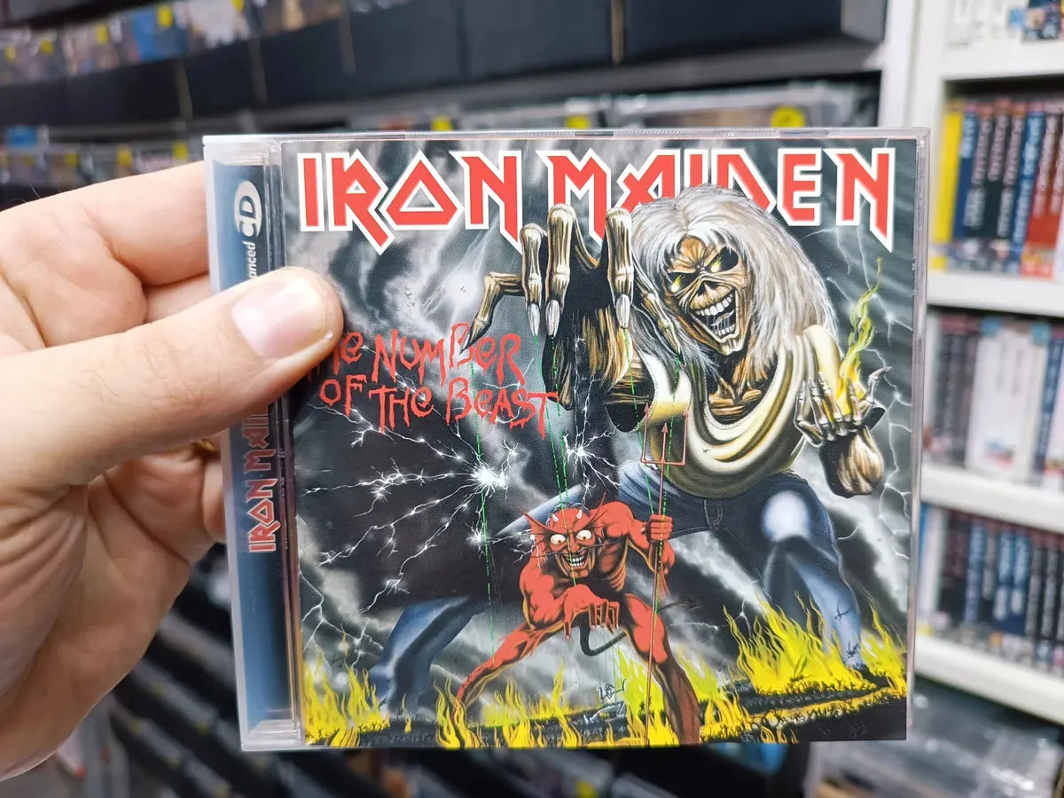 Cd Iron Maiden - The Number Of The Beast * Canada - Picture