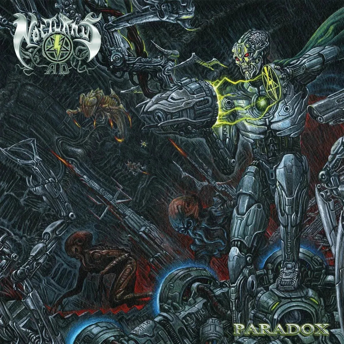 Cd Nocturnus A.d.-paradox *death Thrash Metal