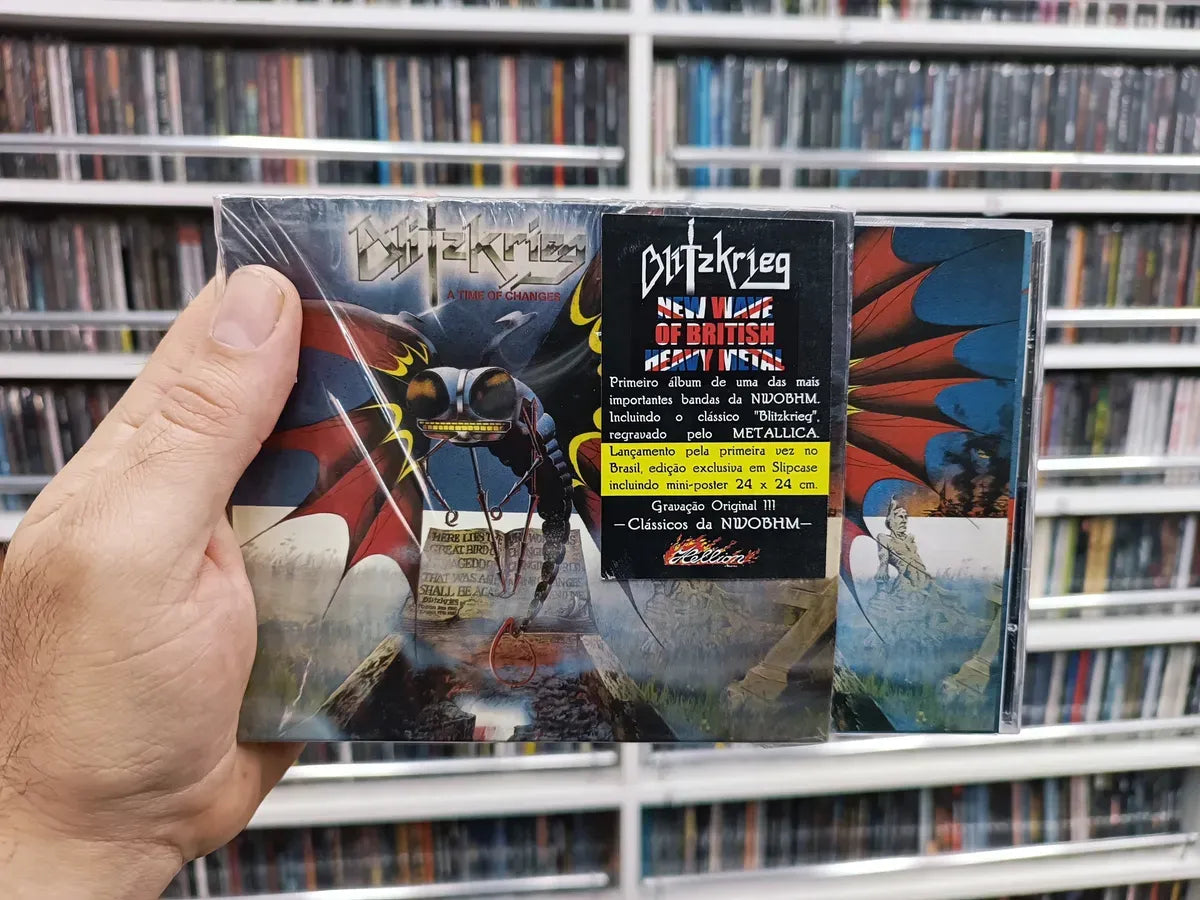 Cd Blitzkrieg - A Time Of Changes * Nac C/slipcase/poster