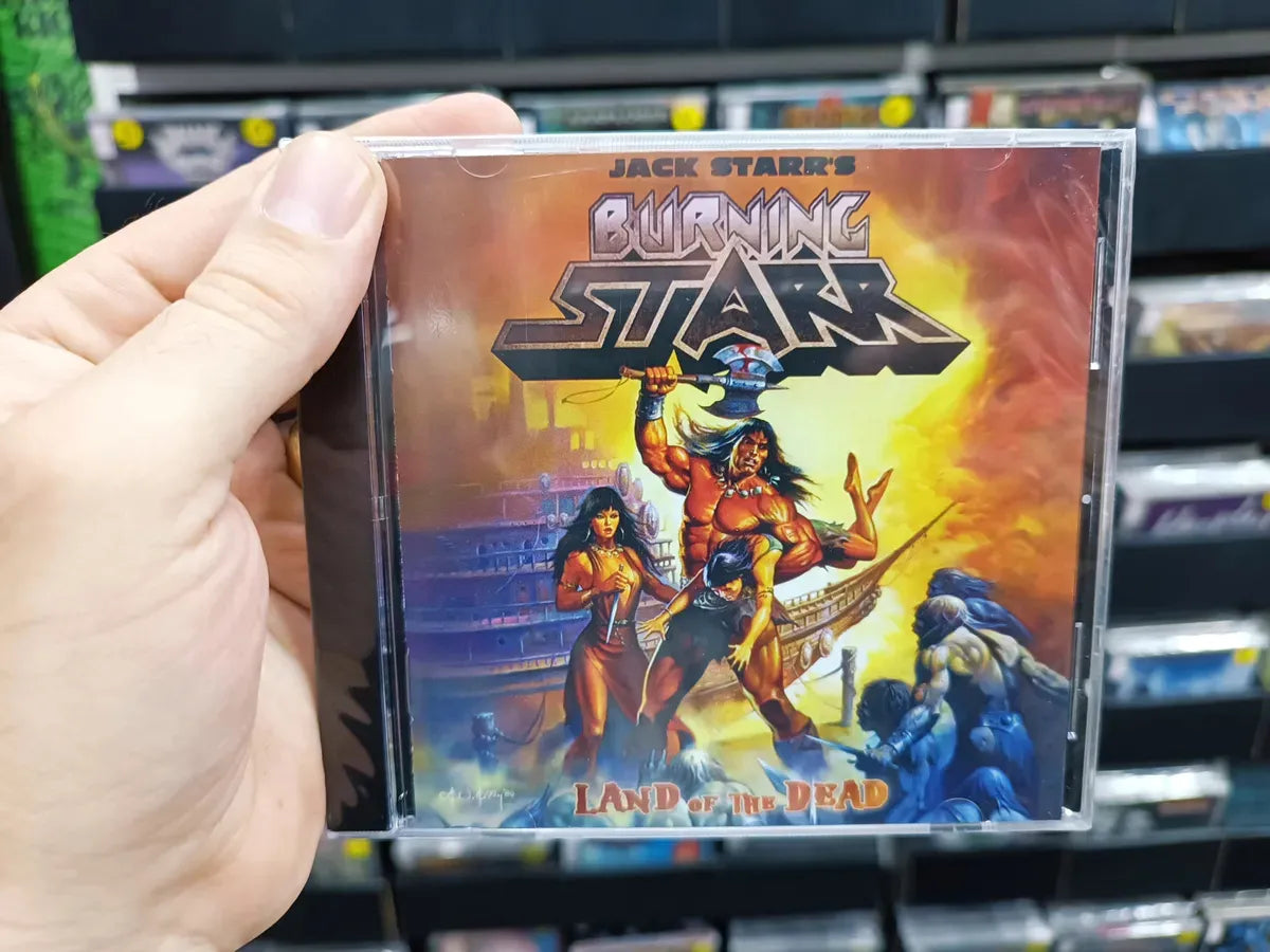 Cd Jack Starr's Burning Starr - Land Of The... C/bonus * Us