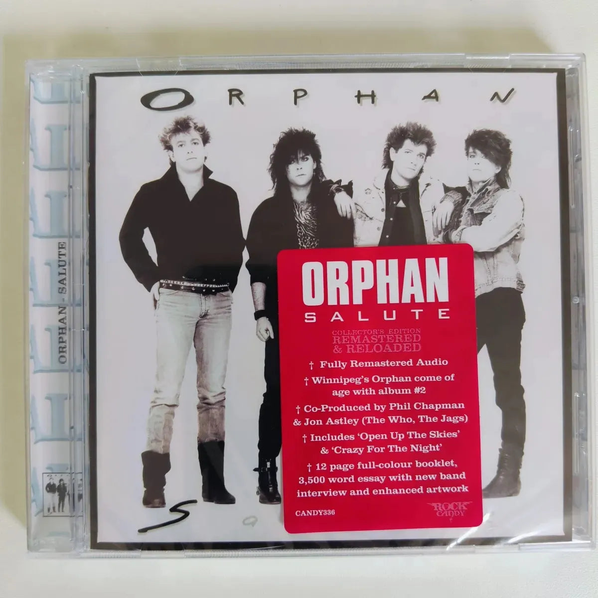 Cd Orphan-salute *com Bonus Remaster Rock Candy Hard Rock