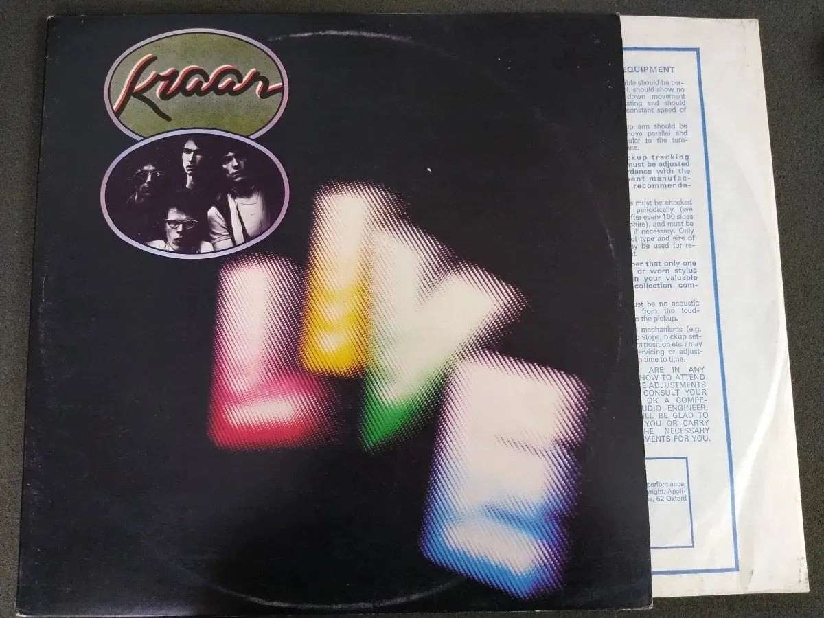 Lp - Kraan - Live * Uk - Duplo Gatefold - Prog Rock 1975