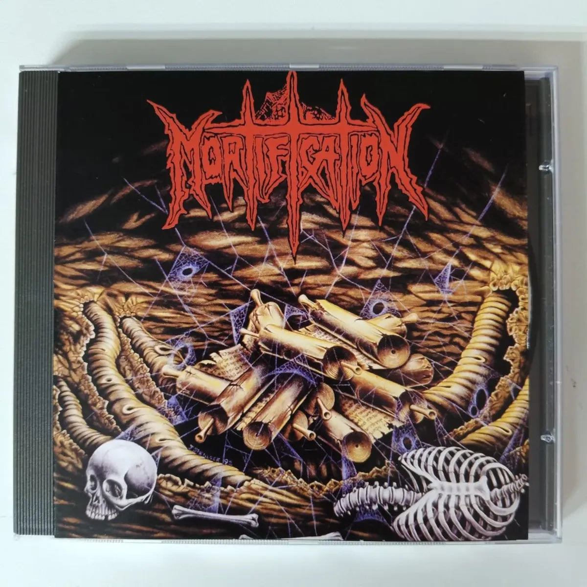 Cd Mortification- Scrolls Of The Megilloth Thrash White 1992