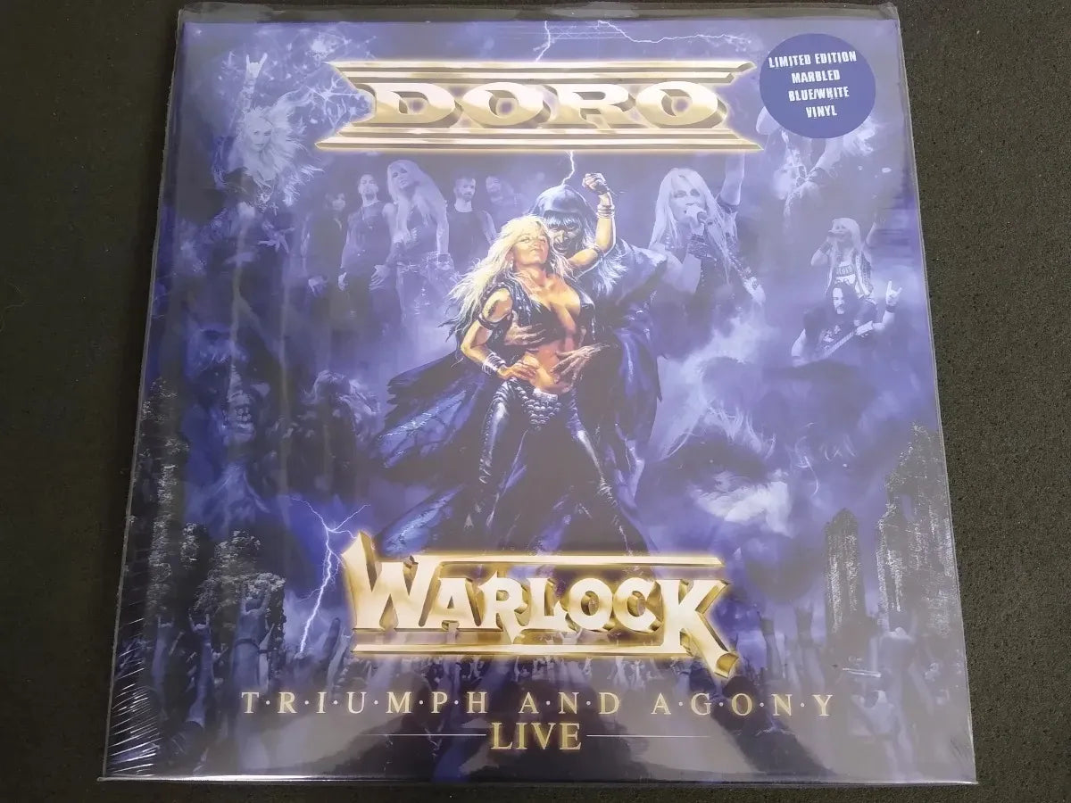 Lp - Doro / Warlock  Triumph And Agony Live - *sealed *imp