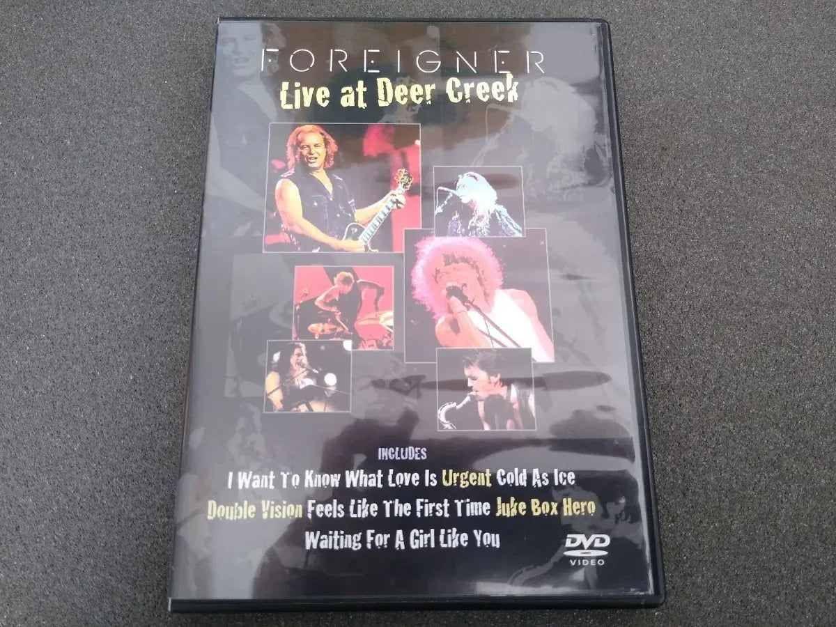 Dvd - Foreigner - Live At Deer Creek * Us - 74 Min - 2003