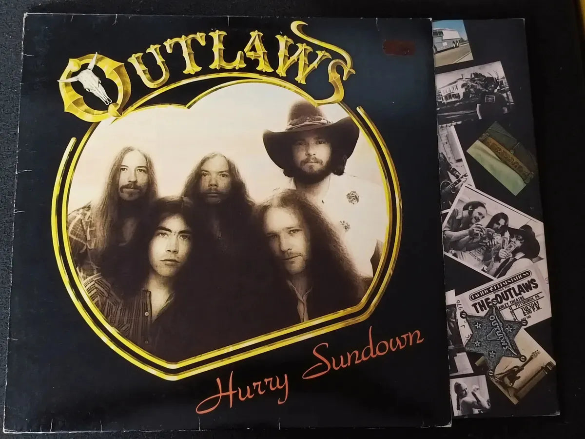 Lp Outlaws - Hurry Sundown * Germany - Southern Rock - 1977