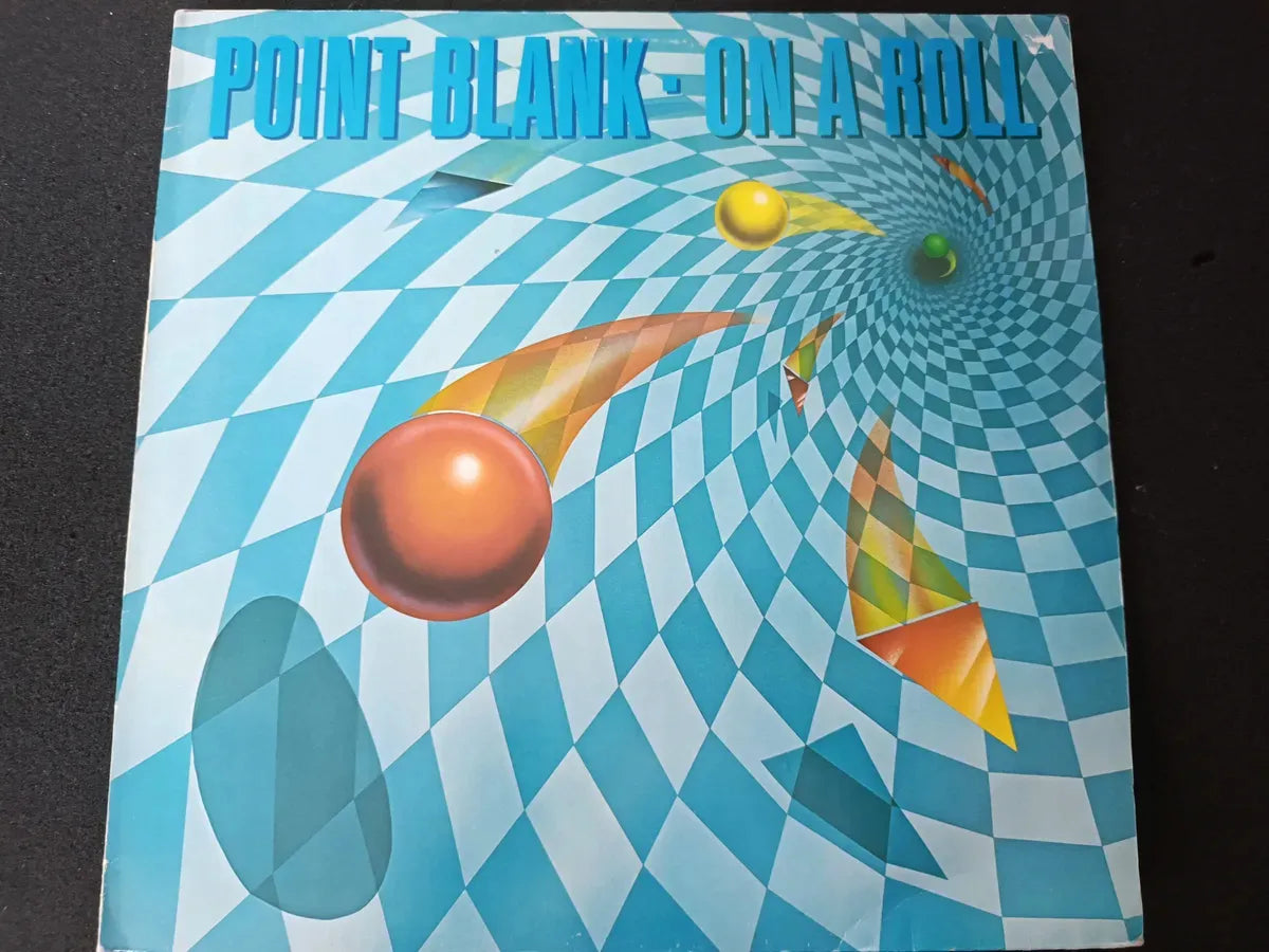 Lp Point Blank - On A Roll * Germany - Arena Rock - 1982