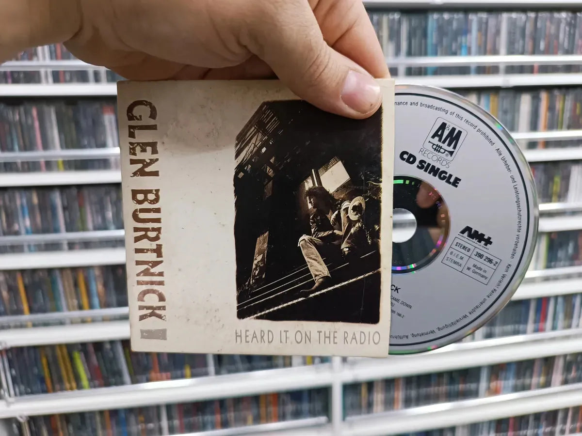 Cd Glen Burtnick - Heard It On The Radio * Us - Single 1988