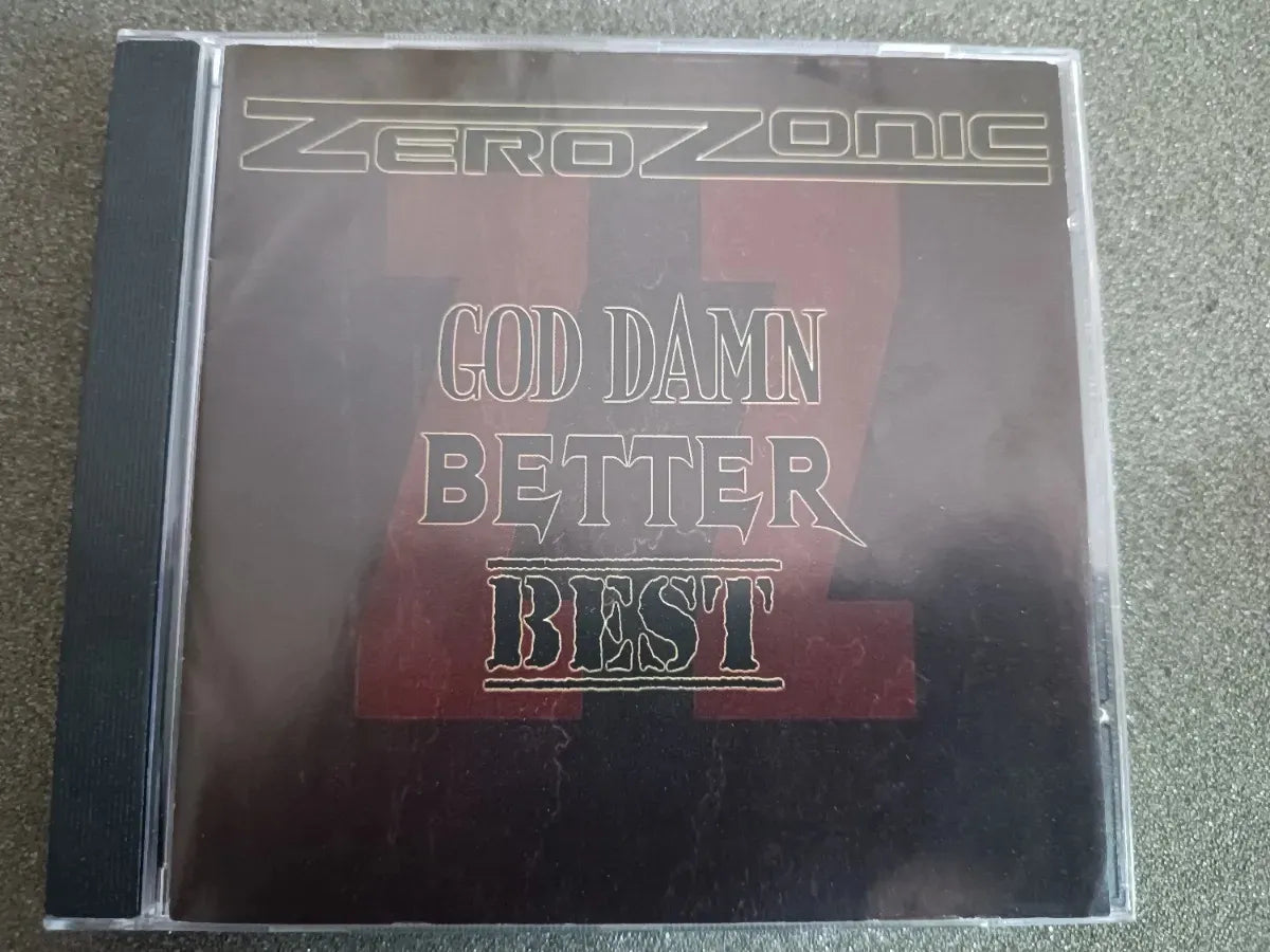 Cd - Zerozonic - God Damn, Better, Best * Imp - Thrash 2010