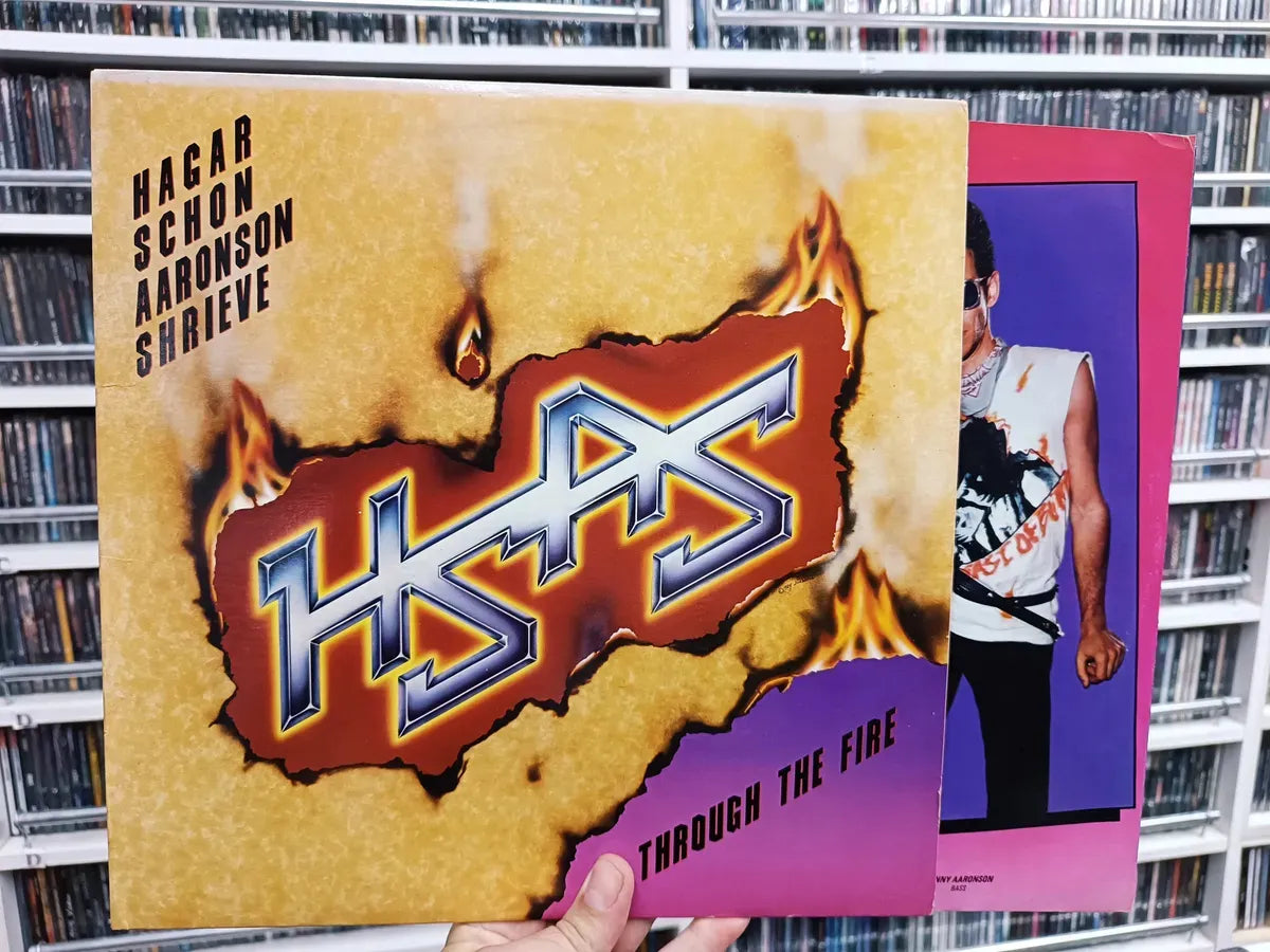 Lp Hsas - Through The Fire * Us - Hard Rock - 1984