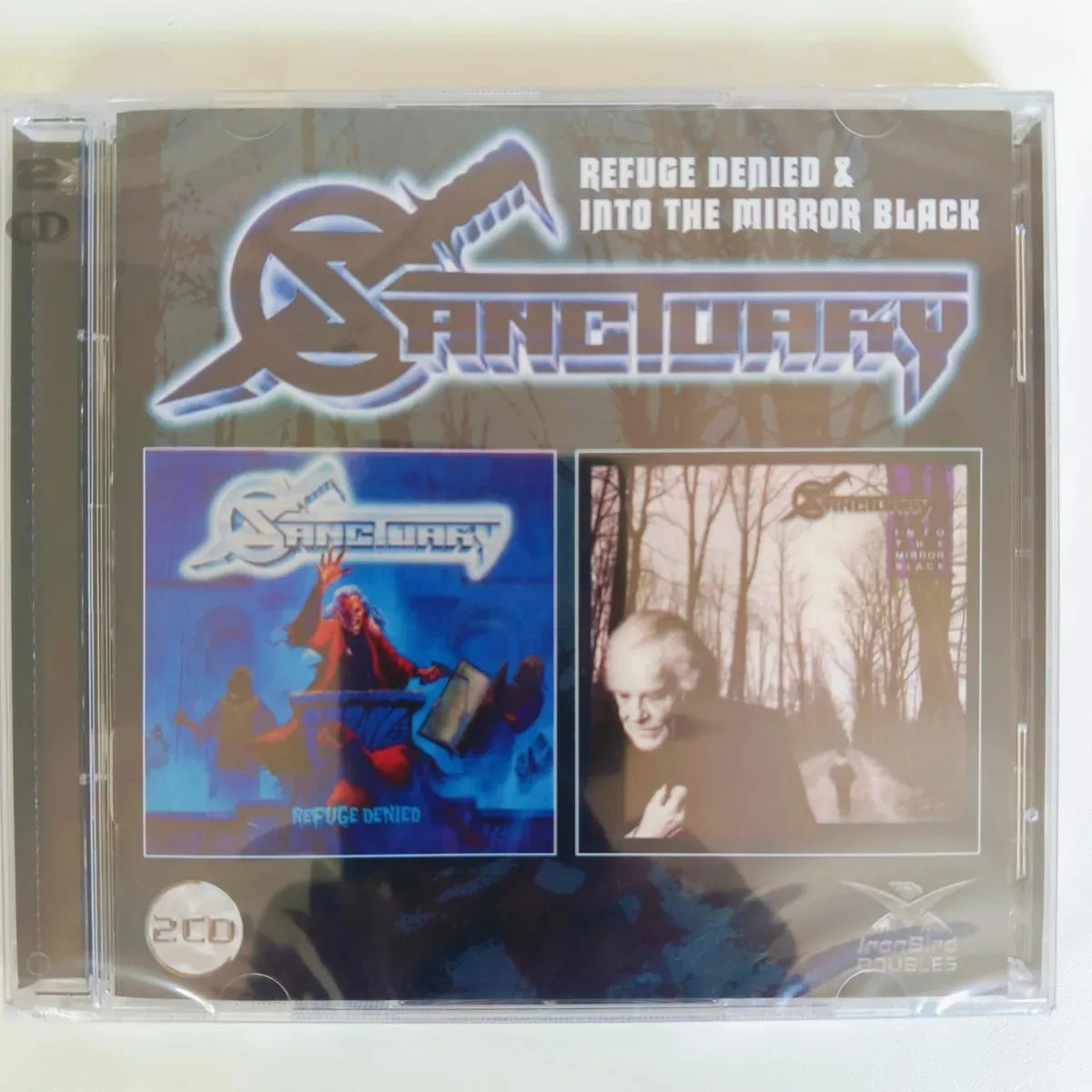Cd Sanctuary-refuge Denied+into The Mirror (duplo) Importado
