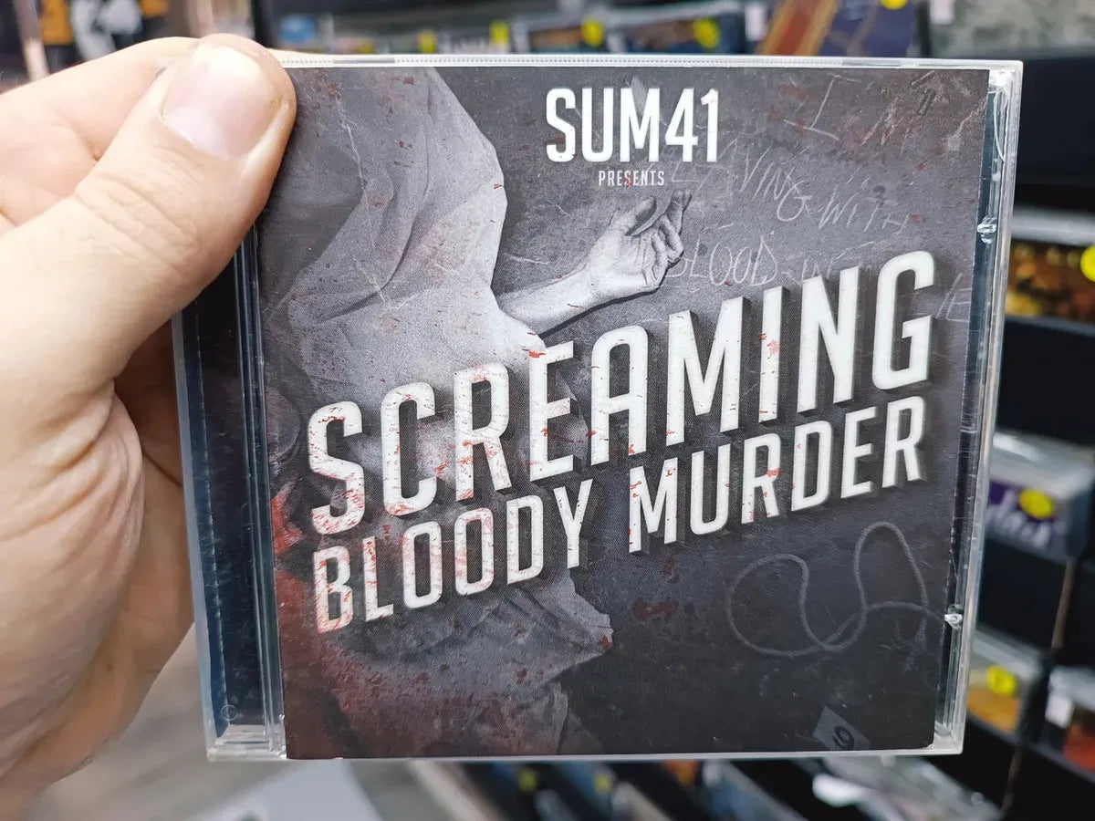 Cd Sum 41 - Screaming Bloody Murder * Imp - Alternative Rock