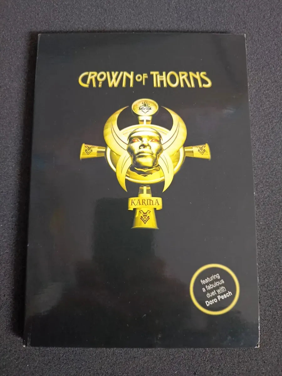 Cd - Crown Of Thorns - Karma * Germ - Long Box Digipak Usado