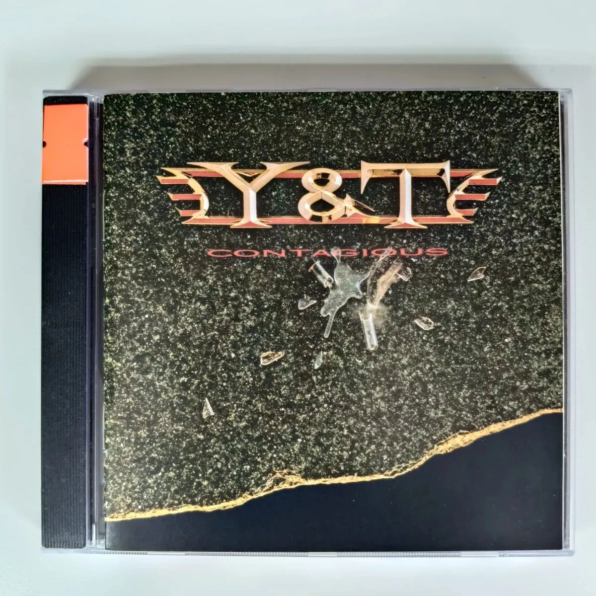 Cd Y&t-contagious * Yesterday And Today 1987 1st Press Great