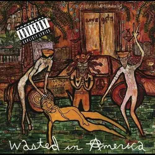 Cd Love Hate - Wasted In America * Us - Hard - Usado Leia