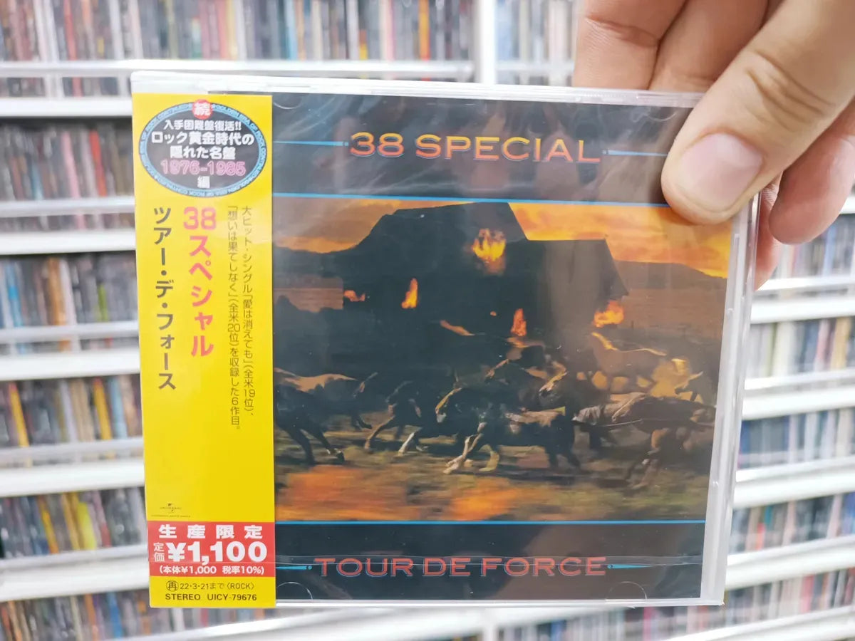 Cd 38 Special - Tour De Force  * Jap C/obi - Sealed