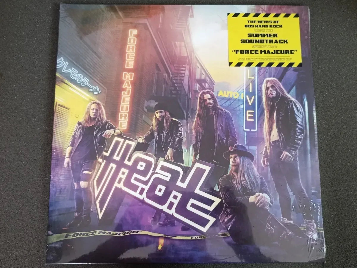 Lp - H.e.a.t - Force Majeure * Us - Violet Transparent Lp