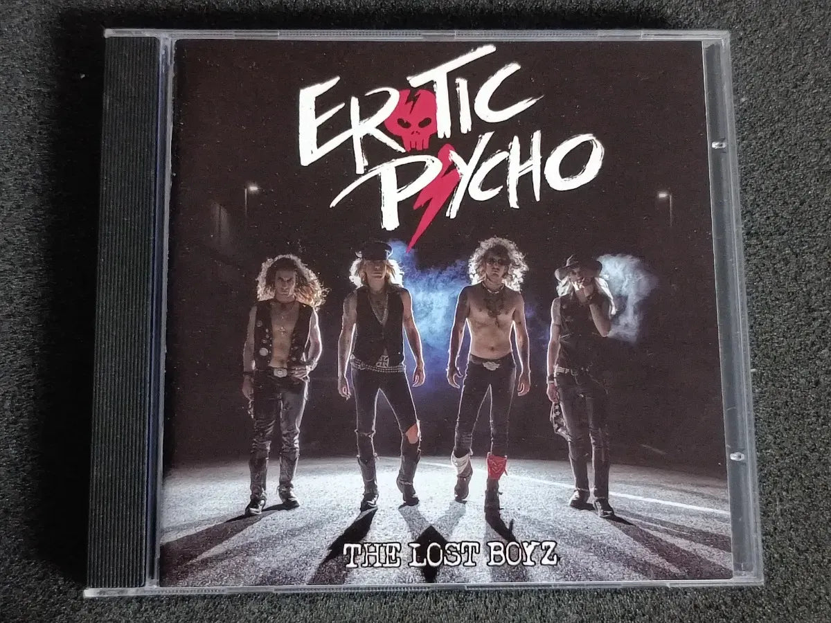 Cd - Erotic Psycho - The Lost Boyz * Spain - Hard - 2018