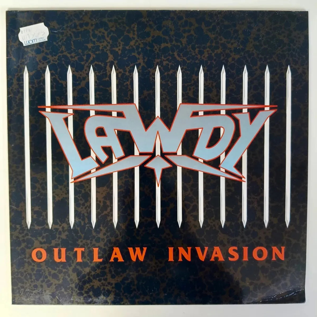 Lp Lawdy-outlaw Invasion *heavy Hard Hawk Metal Church