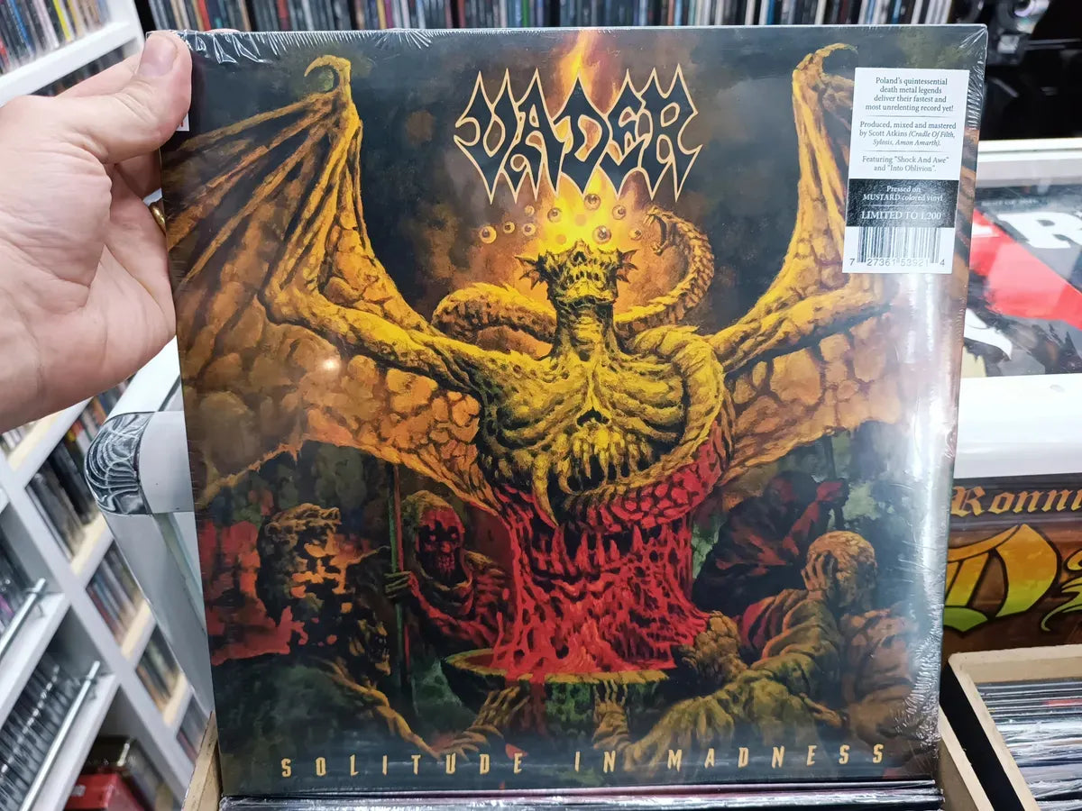 Lp Vader - Solitude In Madness * Germ - Ltd Colored - Sealed