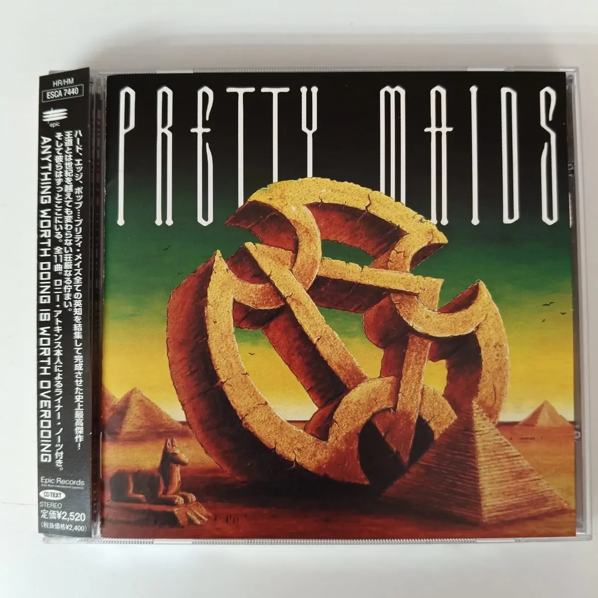 Cd Pretty Maids - Anything Worth Doing Is ... Japan C/obi