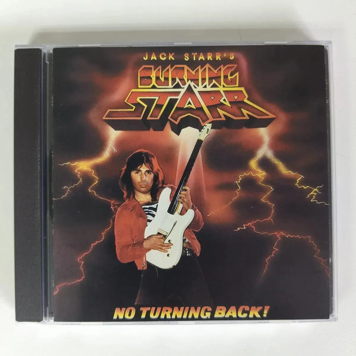 Cd Jack Starrs Burning Starr-no Turning Back *virgin Steele