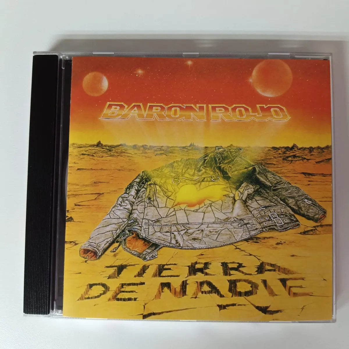 Cd Baron Rojo- Tierra De Nadie 1987 Hard Heavy Espanhol Imp