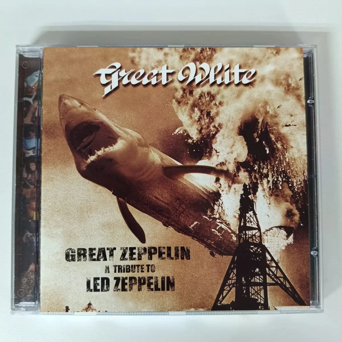Cd Great White-a Tribute To Led Zeppelin 1st Press Usa