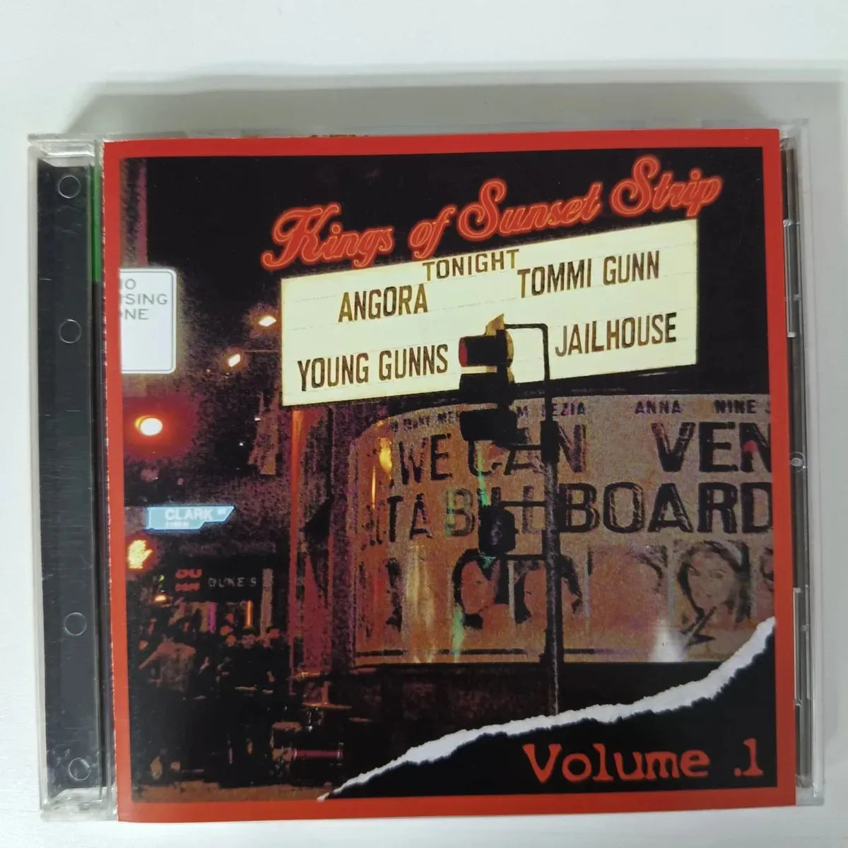Cd Kings Of Sunset Strip - Volume 1 (2004) Angora, Jailhouse