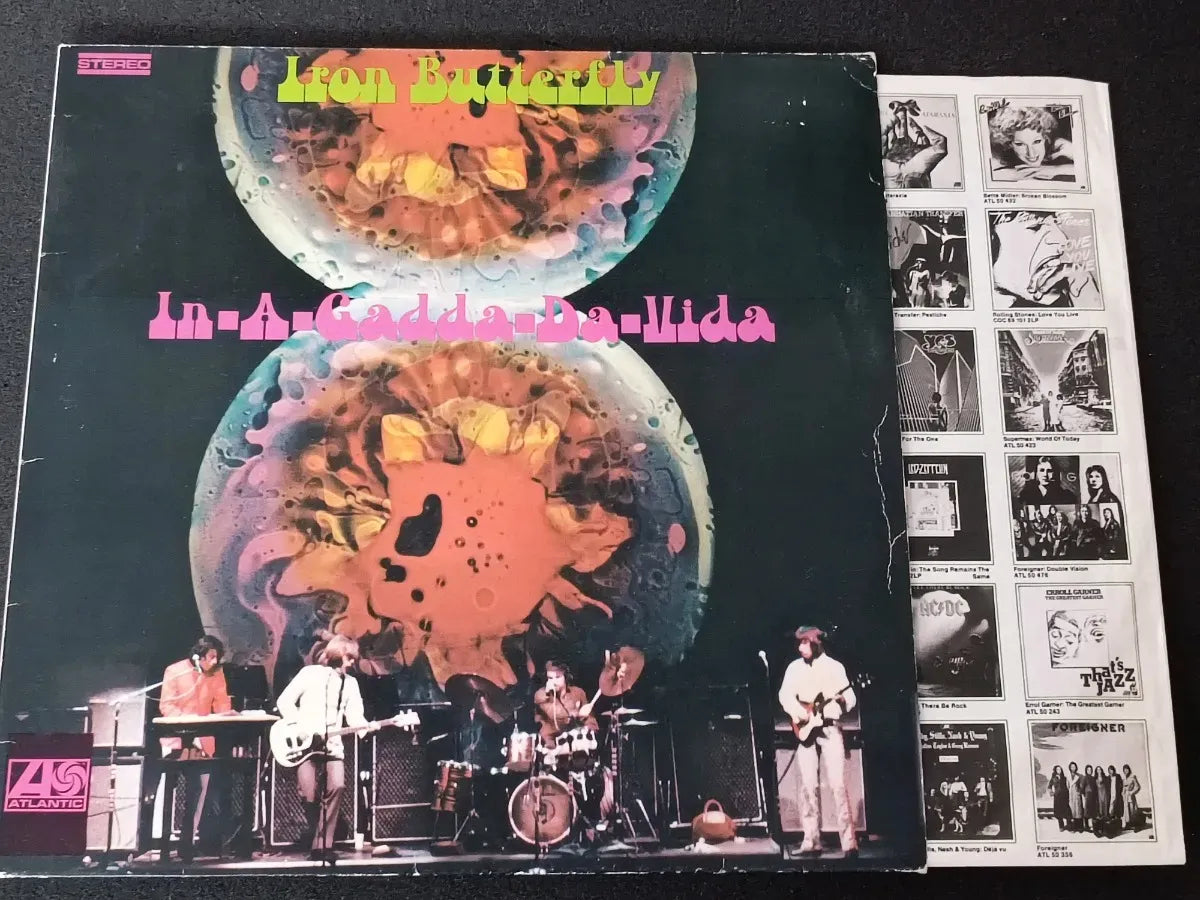 Lp - Iron Butterfly - In-a-gadda-da-vida * Germany - 1973