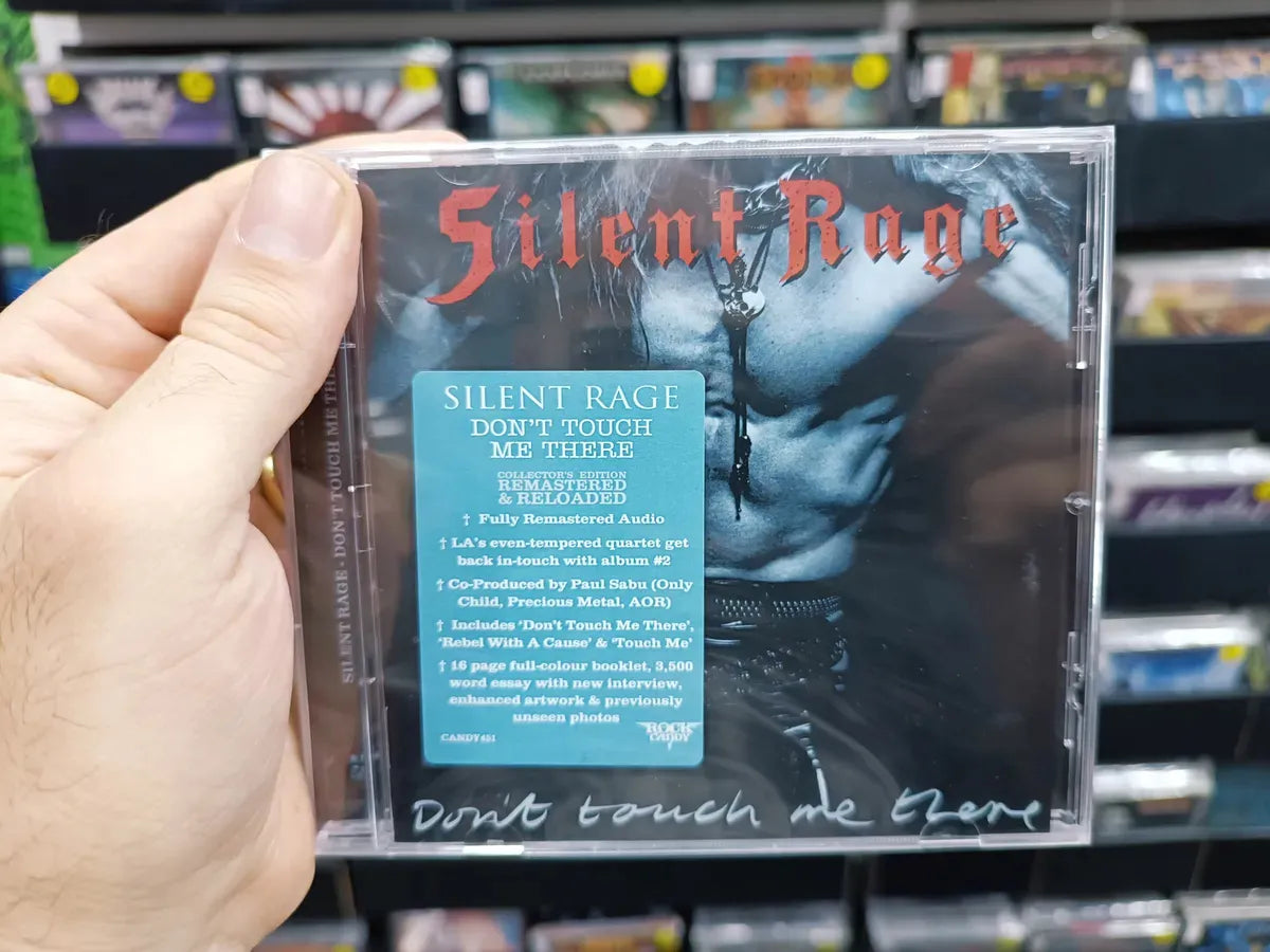 Cd Silent Rage - Don't Touch Me There * Uk - Rock Candy 2021