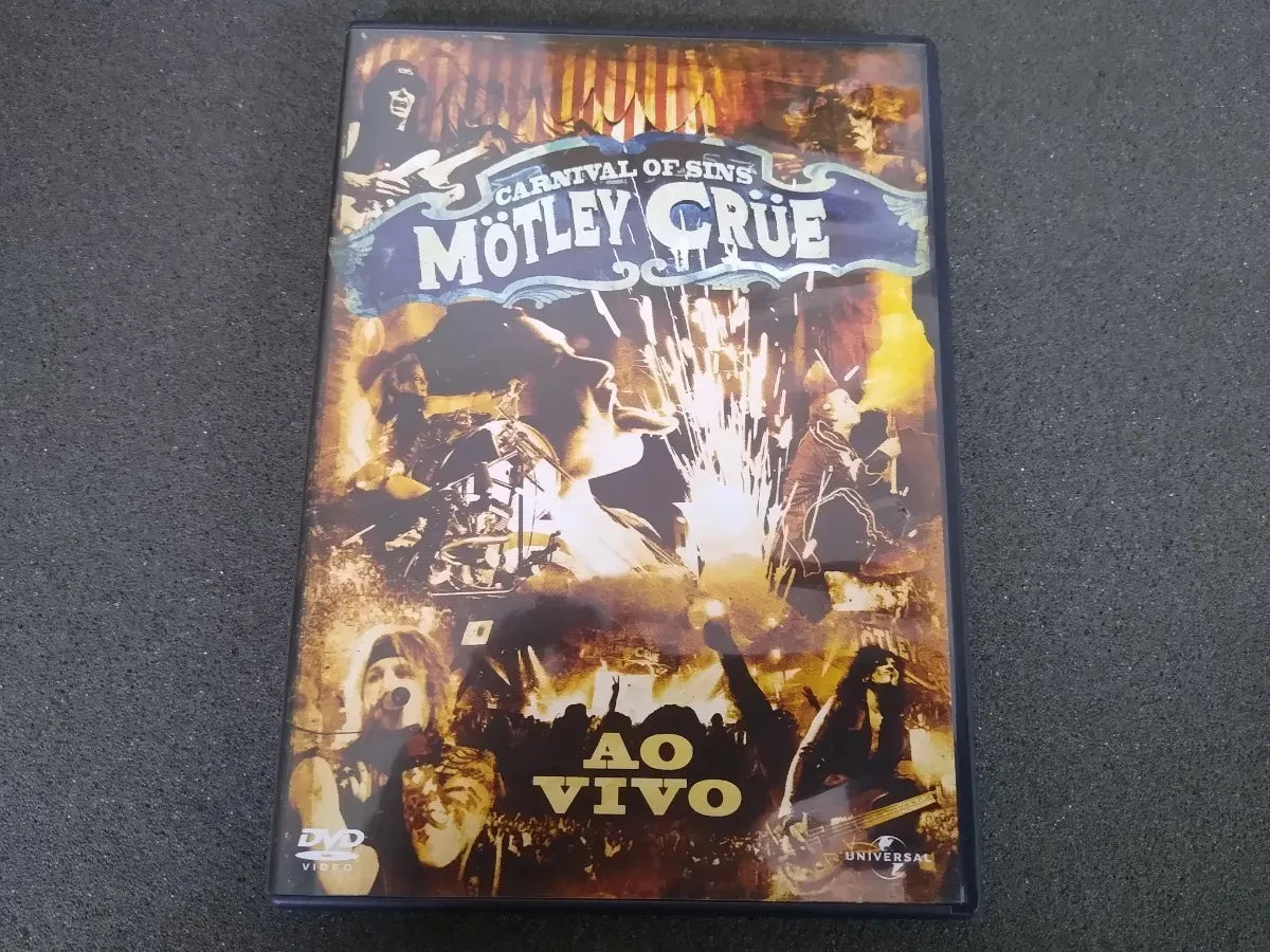 Dvd - Mötley Crüe - Carnival Of Sins - Live * Nac - 2 Dvds