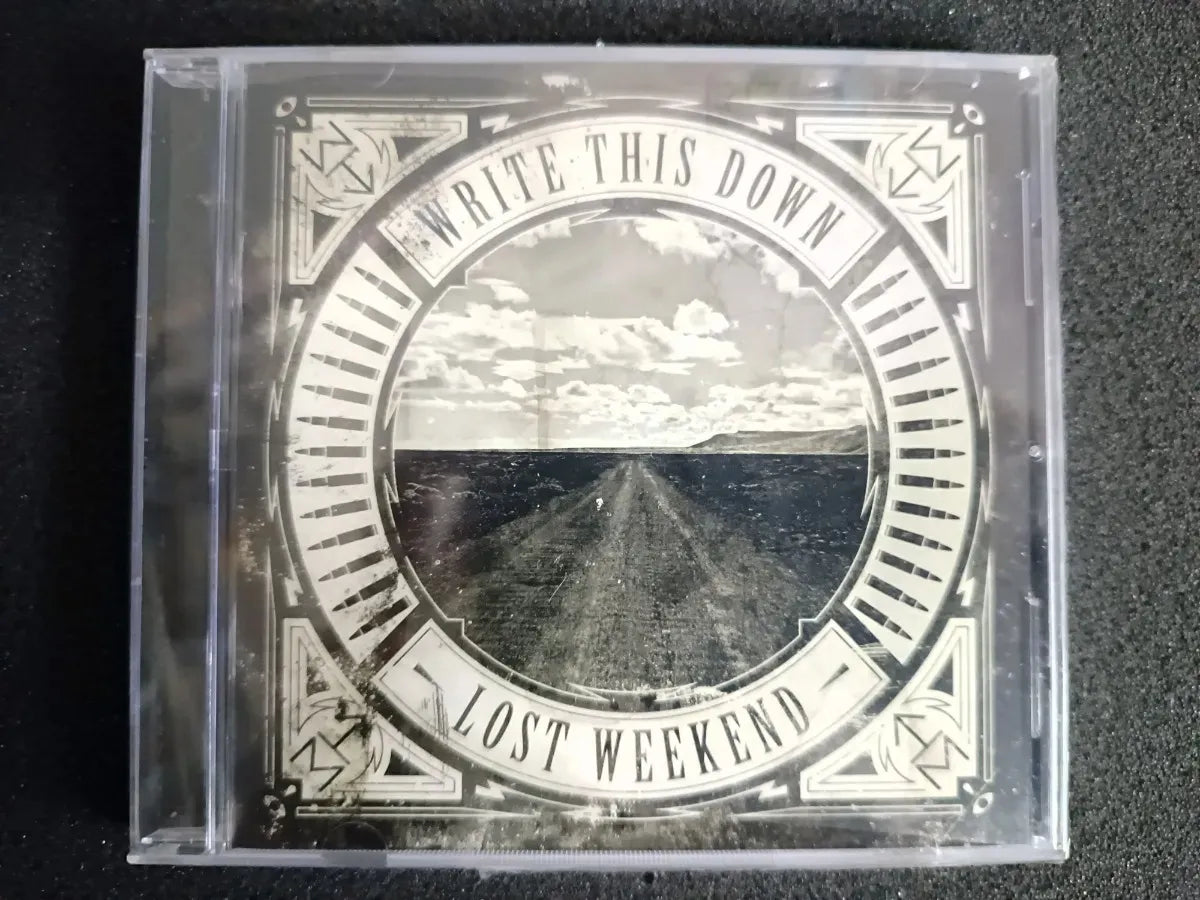 Cd - Write This Down - Lost Weekend * Us - Hard Rock - 2012