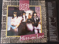 Lp Riff - Mission Love * Germany - Hard Rock - 1989