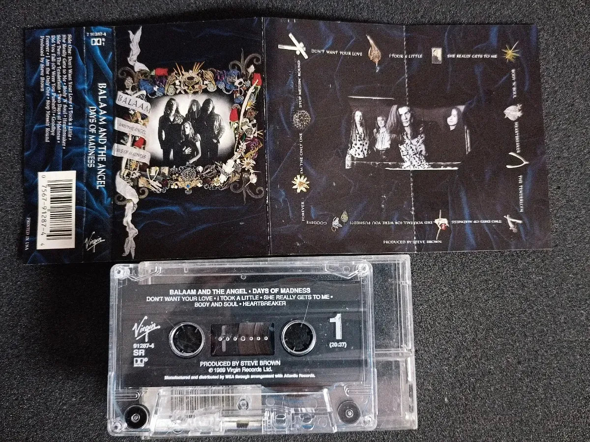 K7 - Balaam And The Angel - Days Of Madness * Us - Hard 1989