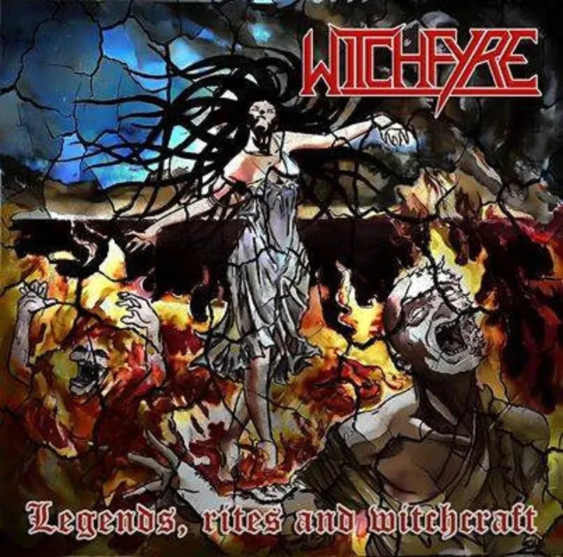 Cd Witchfyre - Legends, Rites And Witchcraft (2014) Heavy