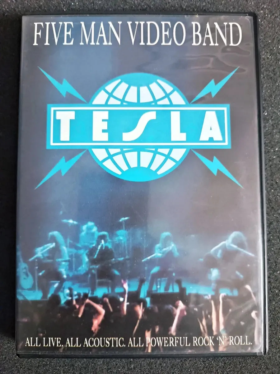 Dvd - Tesla - Five Man Video Band * Us - Hard Rock - 2002