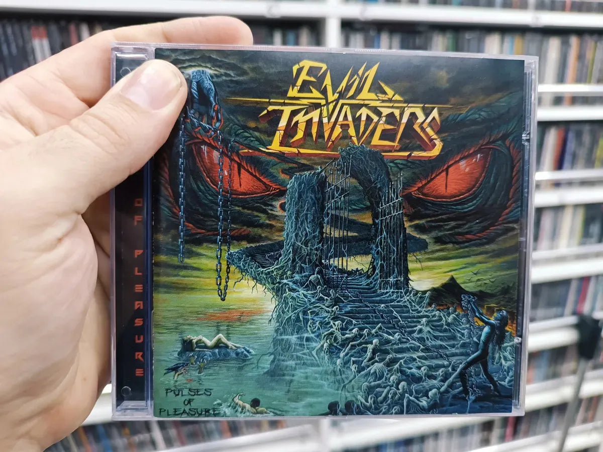 Cd Evil Invaders - Pulses Of Pleasure * Austria - Thrash