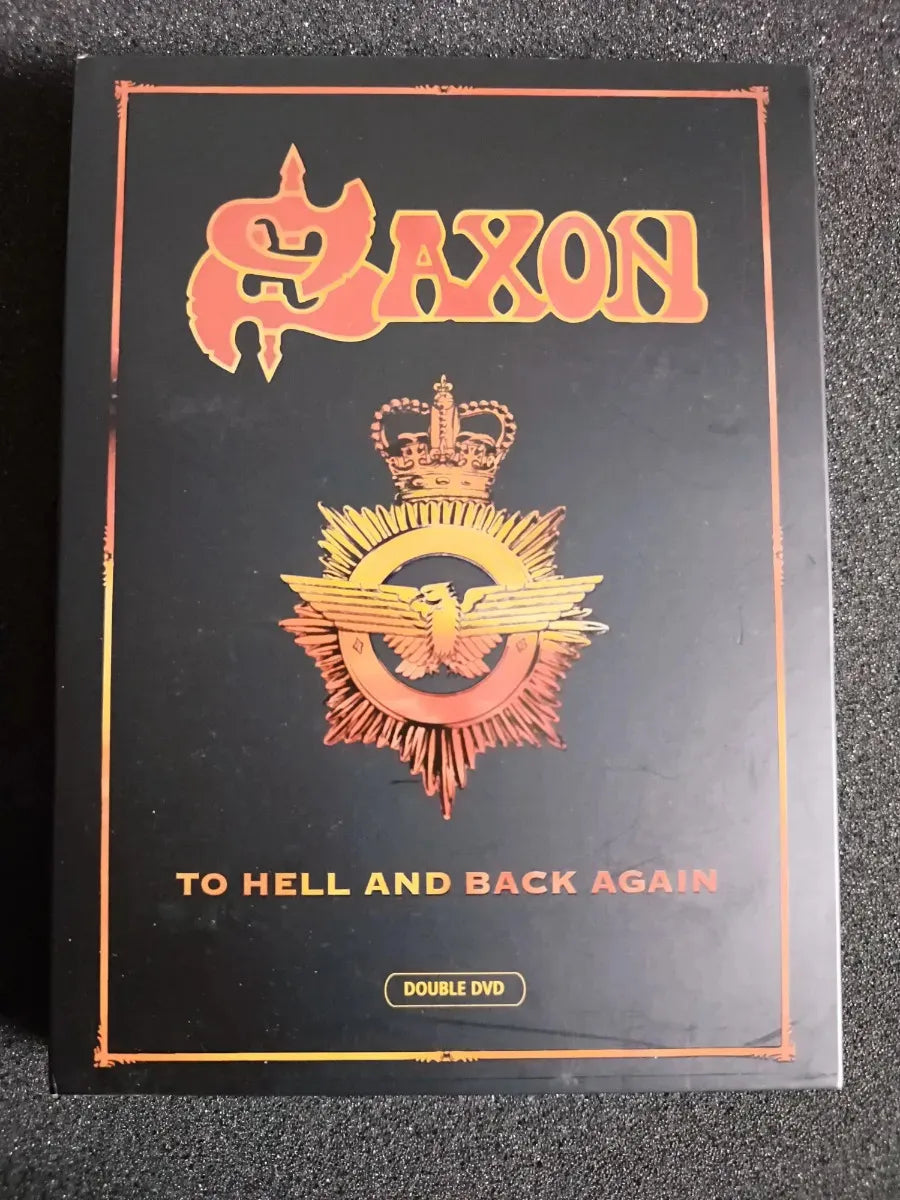 Dvd - Saxon - To Hell And Back Again * Nac - Duplo - Digipak