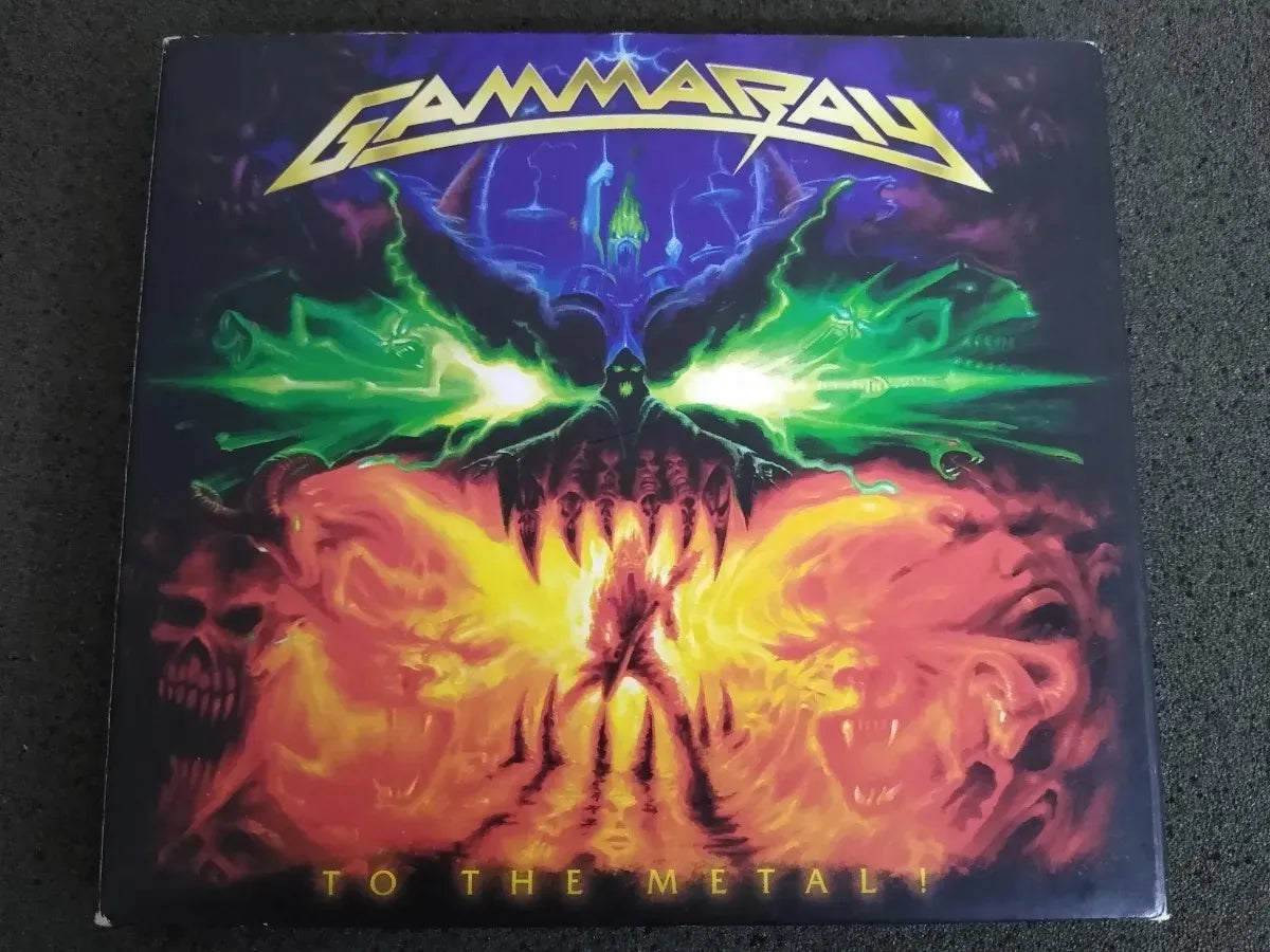 Cd - Gamma Ray - To The Metal! Cd/dvd - Digipak *germany