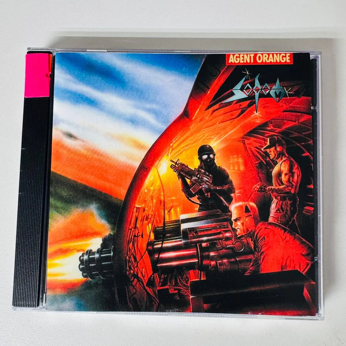 Cd Sodom - Agent Orange 1989 Importado Usado